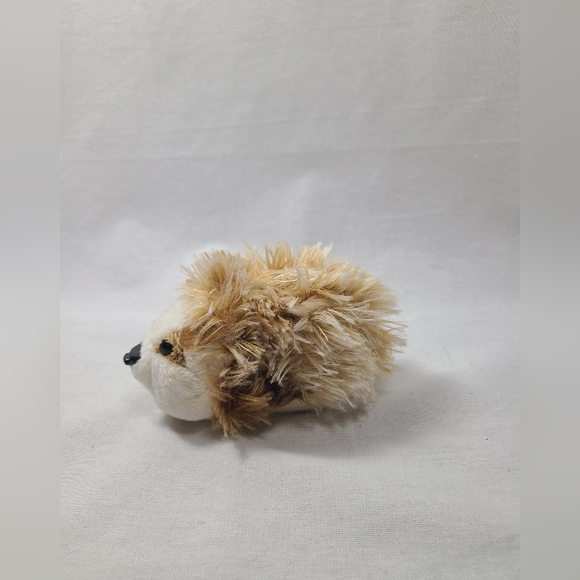 2009 Zhu Zhu Pets Interactive Wild Bunch Zu Zu Tan Fuzzy Hedgehog Hamster- Rare - Picture 3 of 4